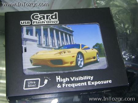 輕松放入錢夾 可定制圖案名片U盤低價賣