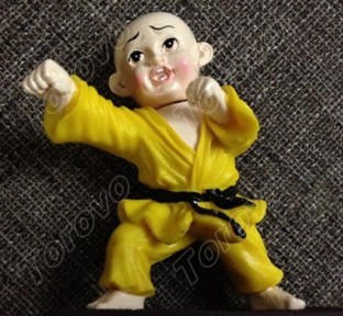 熱門(mén)推薦PVC塑模仿真少林小子U盤(pán)