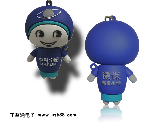 卡通硅膠U盤，帶您回味童年的樂趣